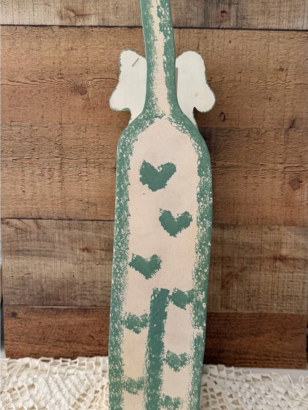 VTG Folk Art Kitschy Dog Toilet Paper Holder